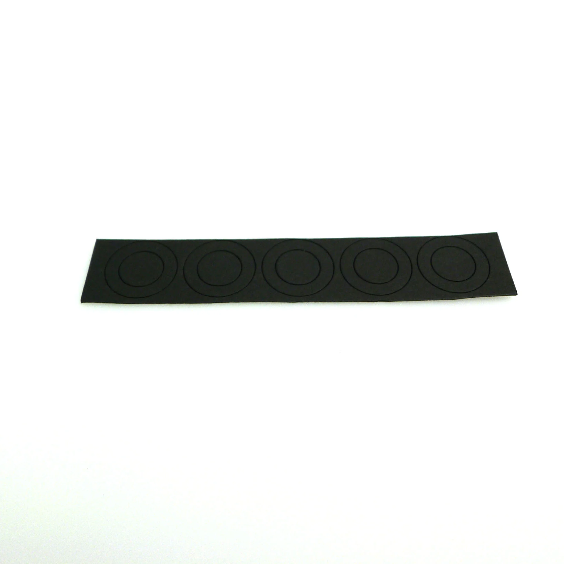 18650 Flat Top Battery Terminal Insulators - 5pcs - Matte Black