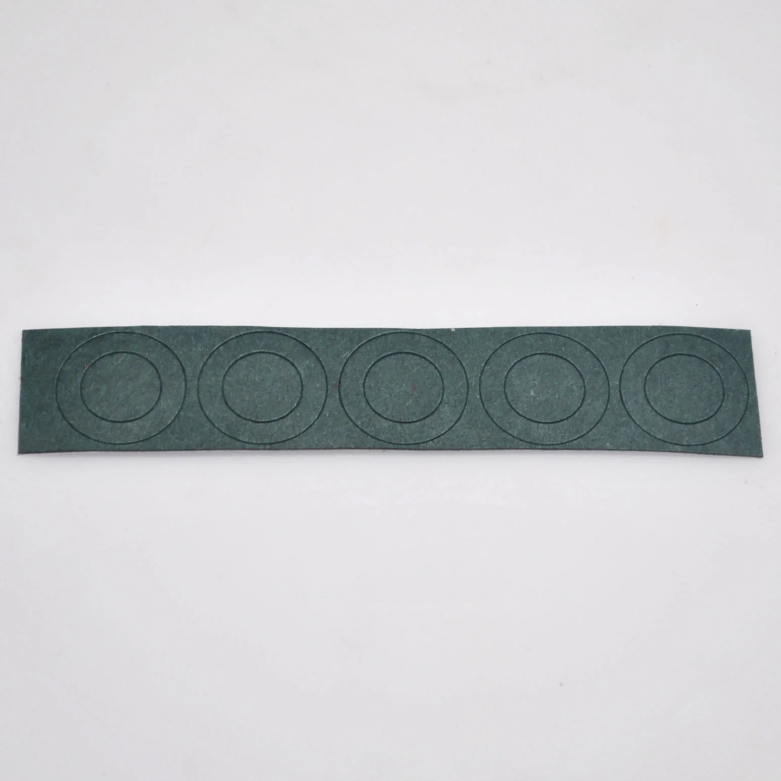 18650 Flat Top Battery Terminal Insulators - 5pcs - Matte Green