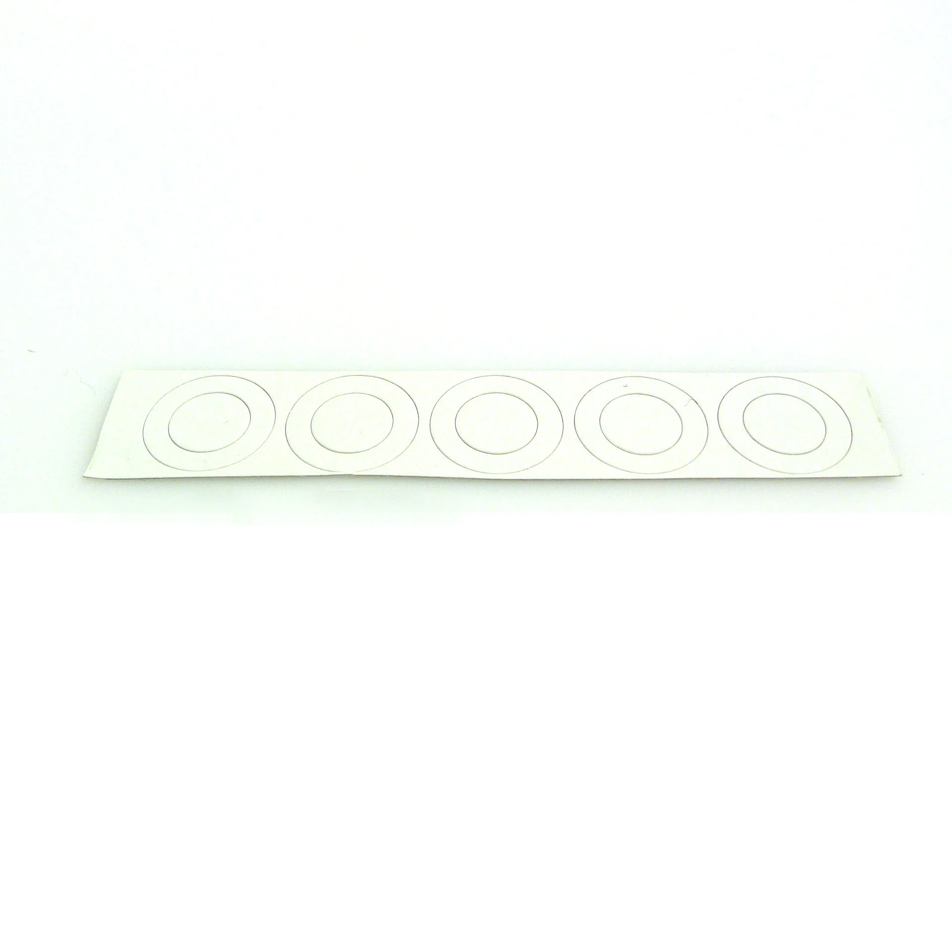18650 Flat Top Battery Terminal Insulators - 5pcs - Matte White