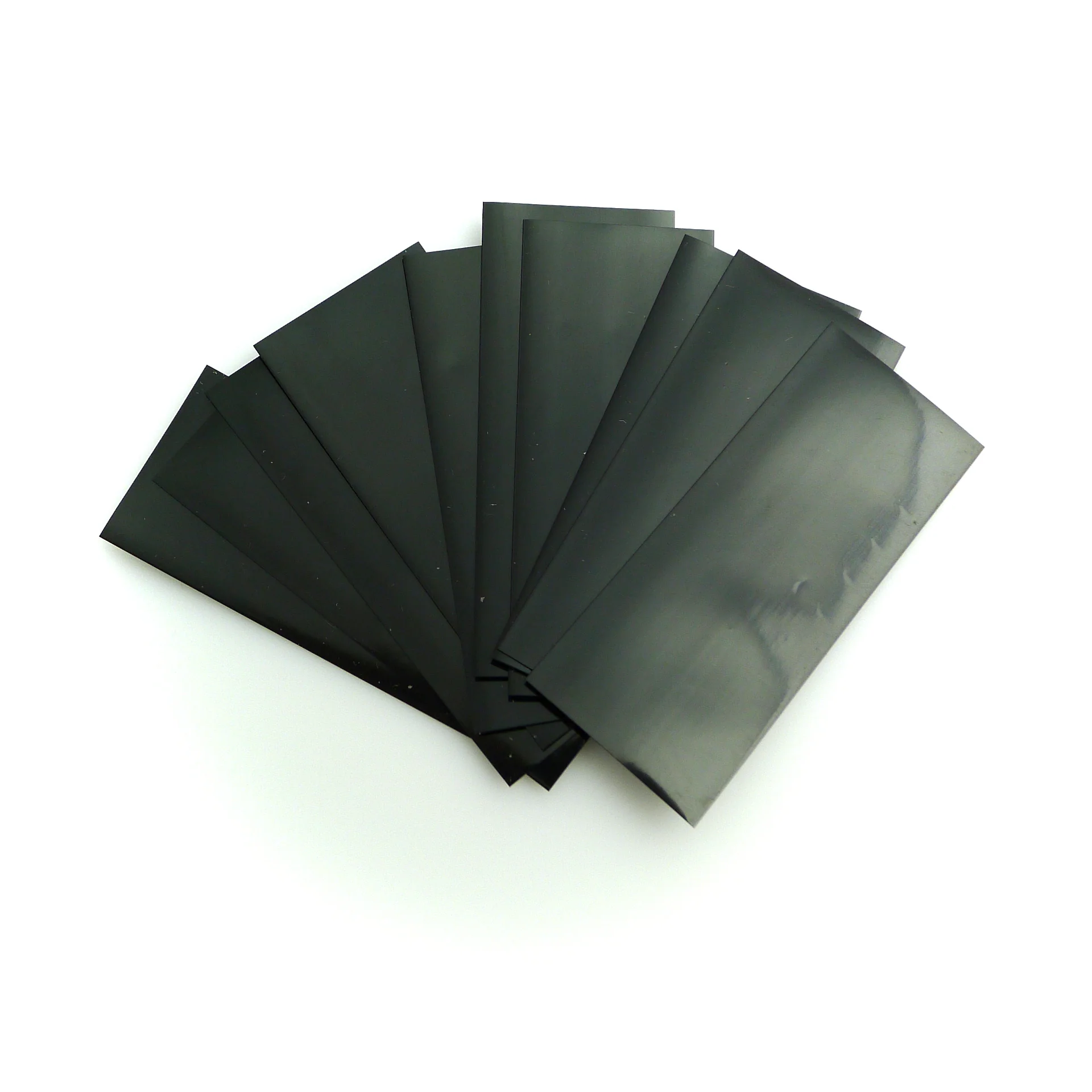 18650 PVC Heat Shrink Wraps - 10 pack - Black
