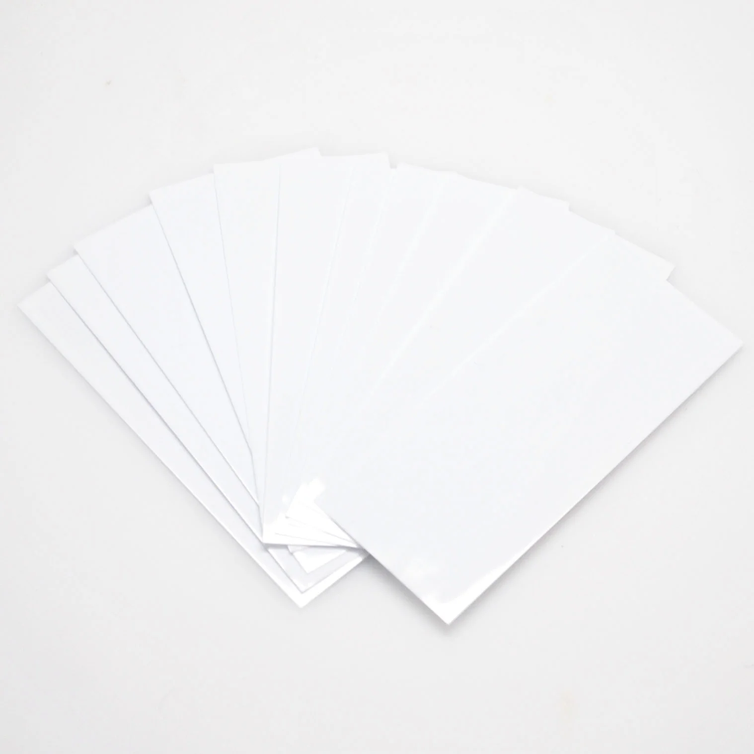 18650 PVC Heat Shrink Wraps - 10 pack - White