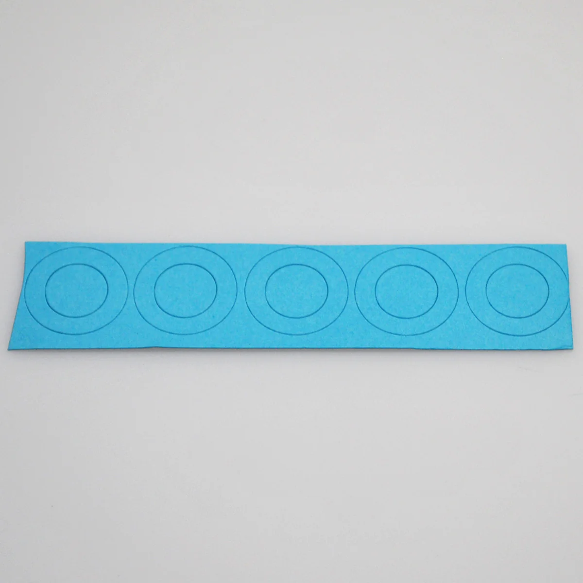 20700 Flat Top Battery Terminal Insulators - 5pcs - Matte Blue