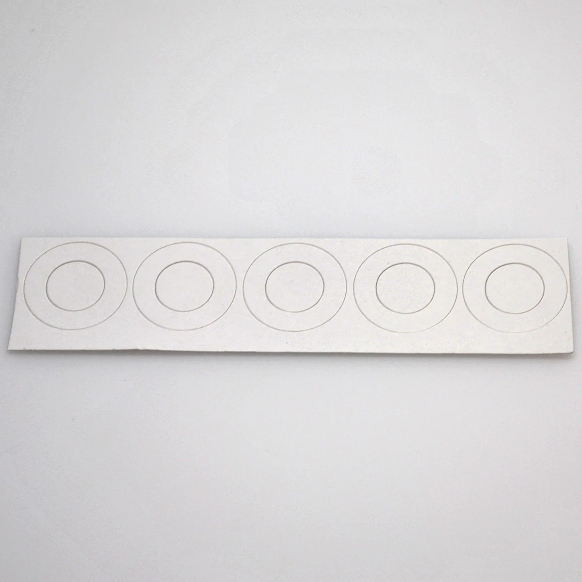 21700 Flat Top Battery Terminal Insulators - 5pcs - Matte White