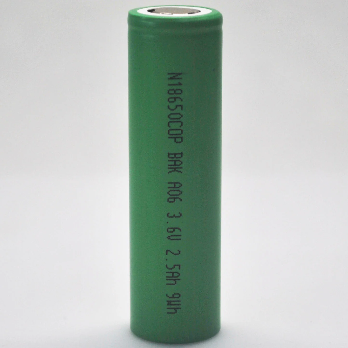 BAK N18650COP 18650 30A Flat Top 2500mAh