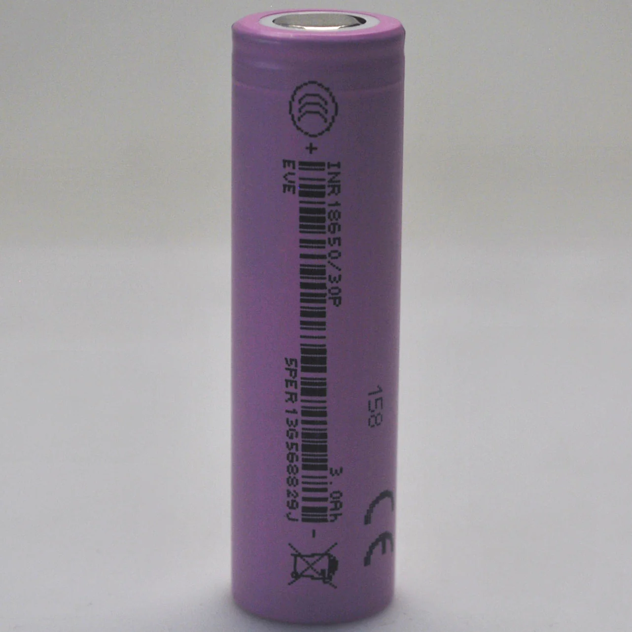 EVE INR18650/30P 30A 3000mAh Flat Top 18650 Battery - Wholesale Discount