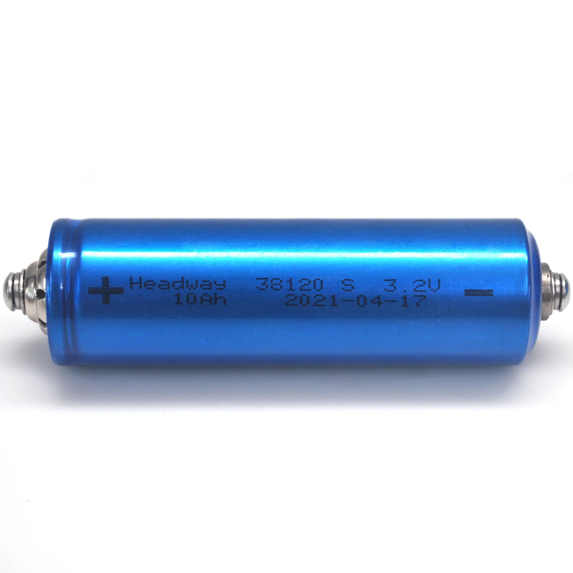 Headway LiFePO4 38120S 10000mAh Battery with screw terminals
