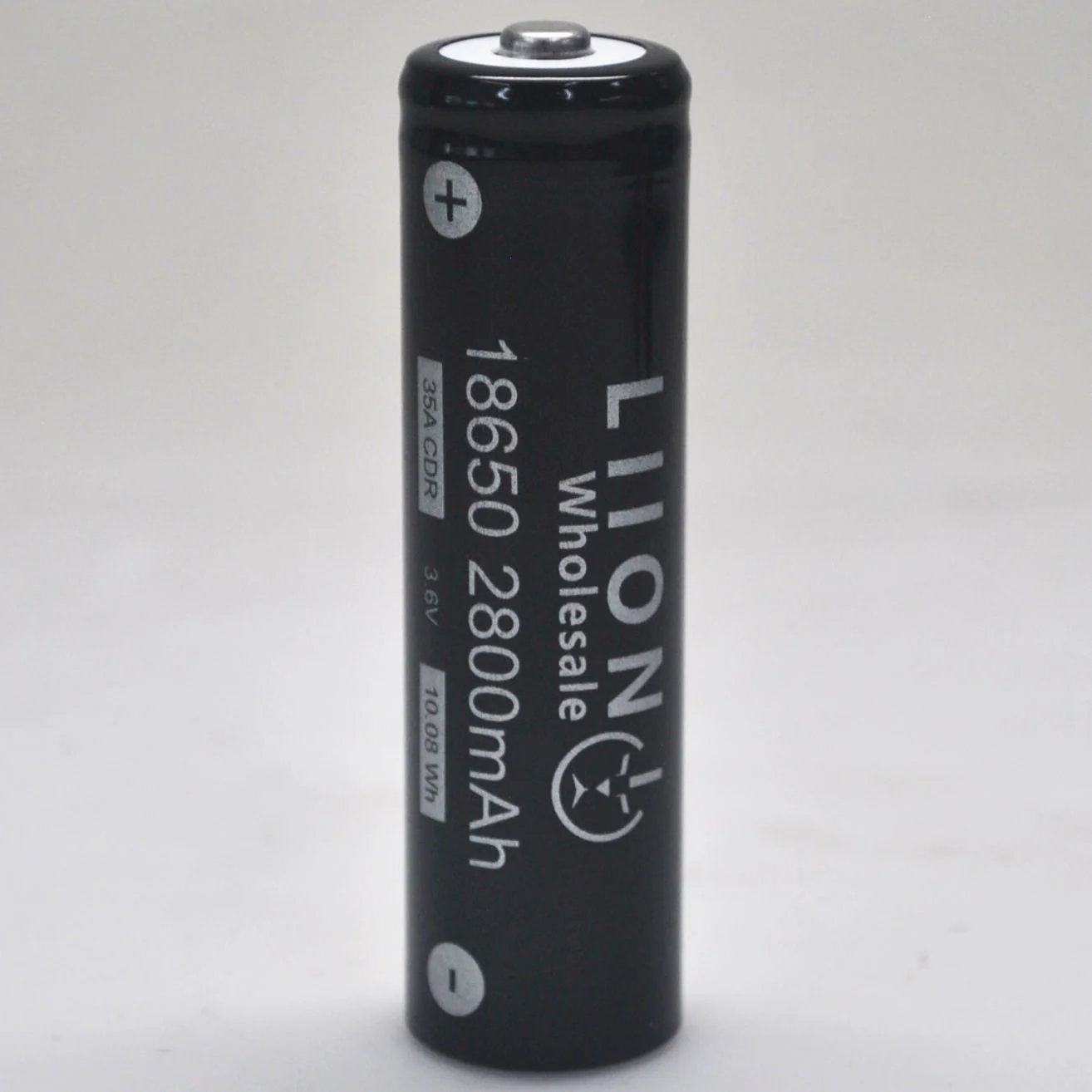 Liion Wholesale BUTTON Top Molicel INR-18650-P28A 35A 2800mAh 18650 Battery