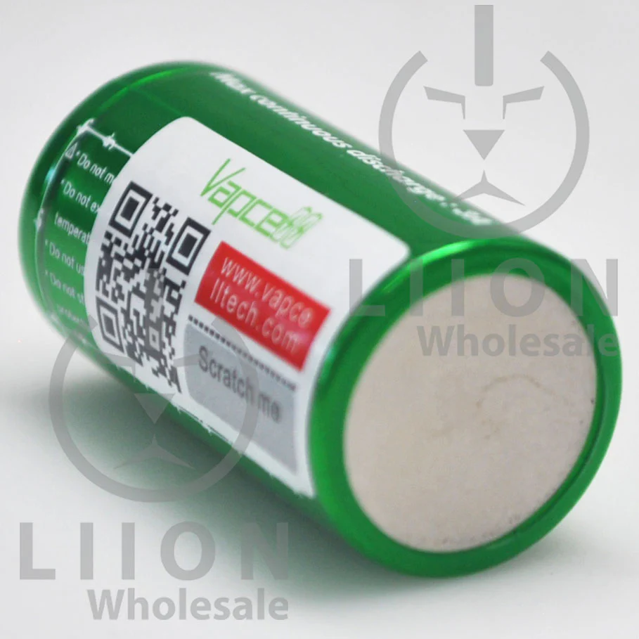 Vapcell F14 18350 3A Flat Top 1400mAh Battery - Genuine - Image 4