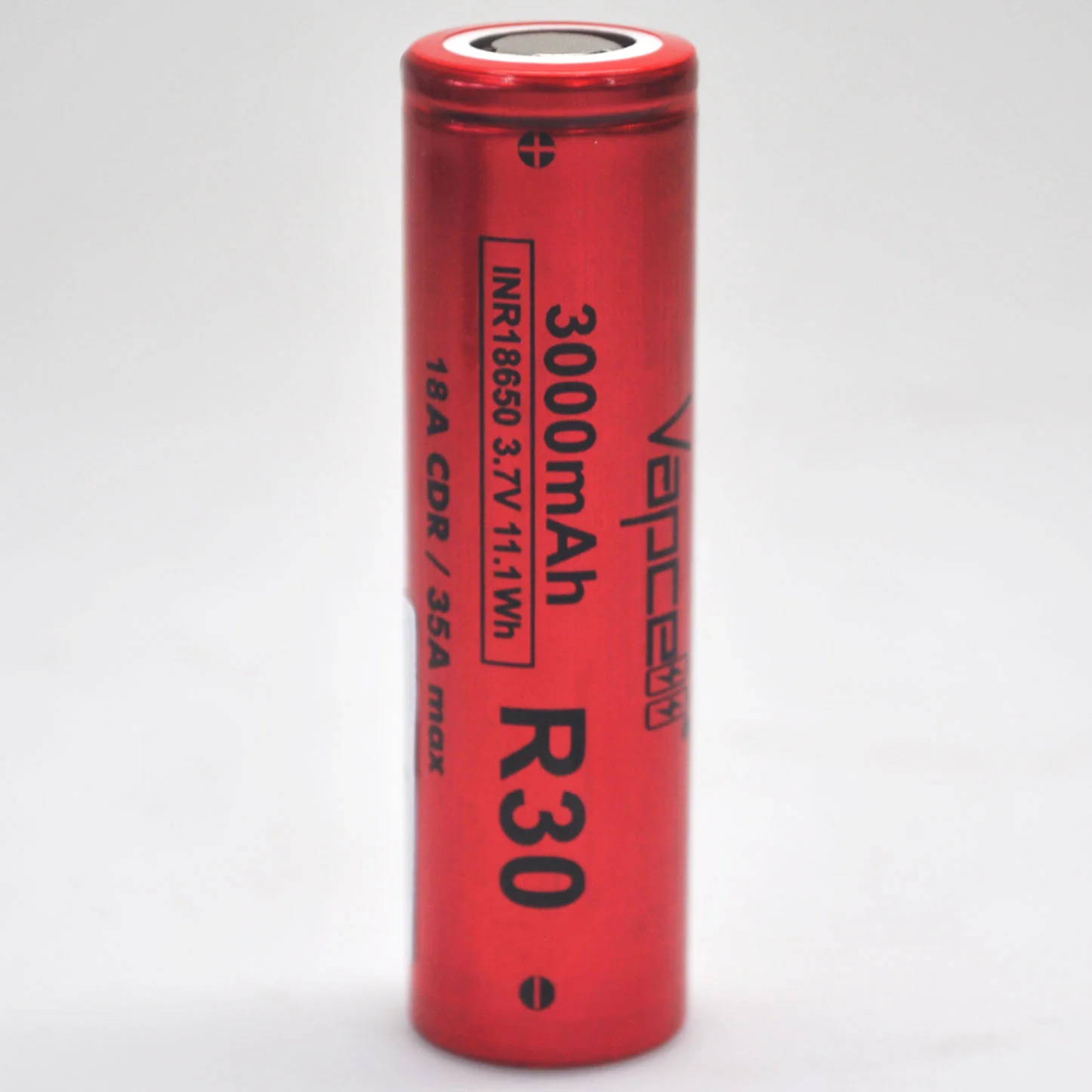 Vapcell R30 18650 18A Flat Top 3000mAh Battery - Genuine - Wholesale Discount