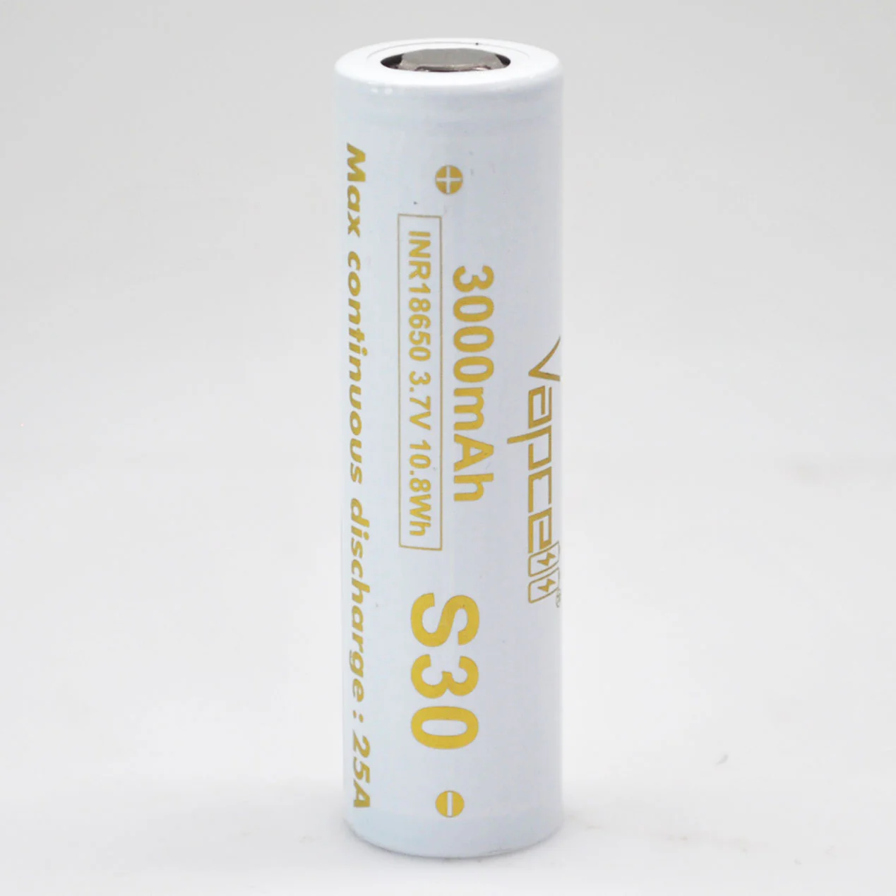 Vapcell S30 18650 25A Flat Top 3000mAh Battery - Genuine